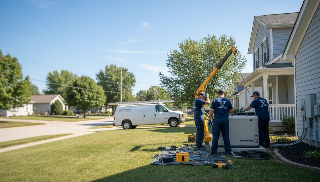 Generator Installation in Marine, IL near me